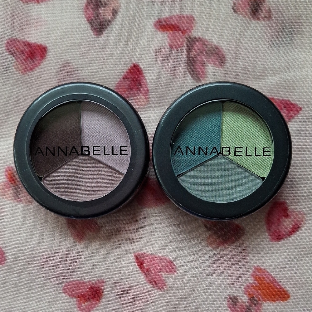 2/$20 Annabelle: Eyeshadow Trio Bundle - Rose Wood and Aqua Velvet